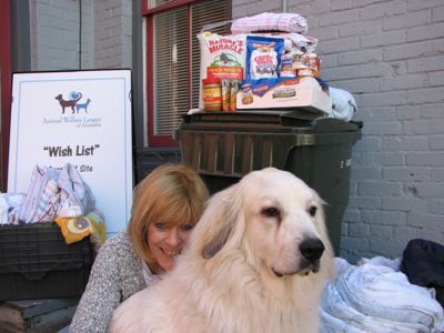 Jodi and her dog Bear