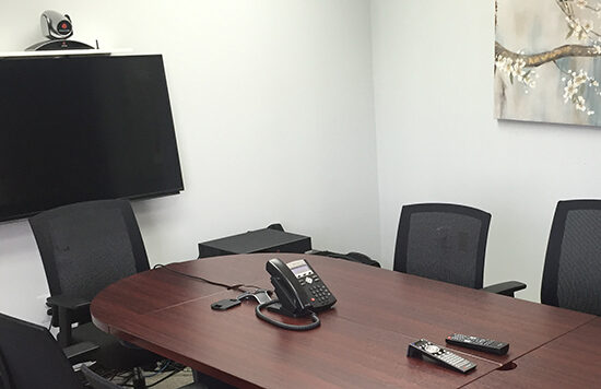 Videoconferencing room in Fairfax Virginia