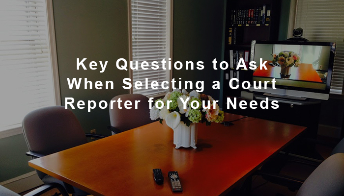 how to select a virginia court reporter