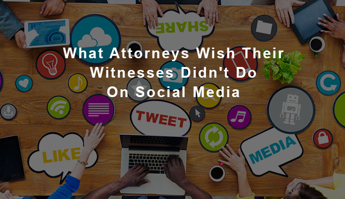 What Attorneys With Their Witnesses Didn't Do On Social Media